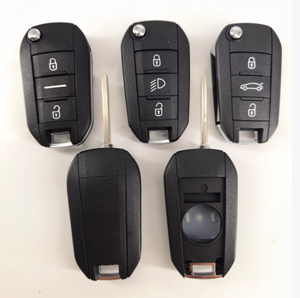 <span class=keywords><strong>Coque</strong></span> <span class=keywords><strong>de</strong></span> clé <span class=keywords><strong>de</strong></span> voiture à distance pour Peugeot 308 208 508 3008 5008 / Boîtier <span class=keywords><strong>de</strong></span> clé plip 3 boutons pour Citroën Aircross <span class=keywords><strong>C3</strong></span> C4 avec lame VA2/HU83 - Product Image 2