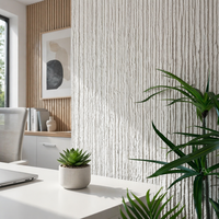 Carrelage mural 3D souple léger en fibres de ciment modifiées, ignifuge et imperméable, pour décoration extérieure et intérieure
