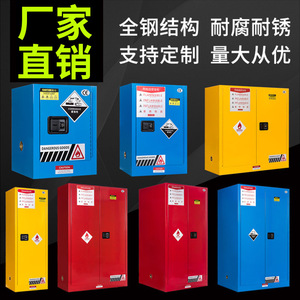 Gabinete a prueba de explosiones Xinlongfei de 45 galones para almacenamiento de productos químicos, para líquidos inflamables, uso en laboratorio. - Product Image 1
