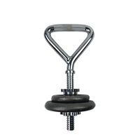 Poignée réglable pour kettlebell - Poignée chargable pour kettlebell et haltères, entraînement de musculation pour hommes et femmes