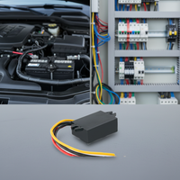 Convertisseur DC Jiade SDJ-24S121R5 non isolé 24V (18-36VDC) vers 12V 1,5A 18W avec indice d'étanchéité IP68, efficacité de 92% -40~+80