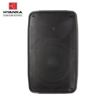 Enceinte active professionnelle HYANKA HPS-HD15A de 15 pouces en plastique, amplificateur de classe H 400W, haut-parleur de scène à compression