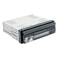 BQCC Autoradio 1 DIN, écran tactile rétractable de 7 pouces, CarPlay, USB, AUX, BT, lecteur multimédia vidéo avec carte TF, radio FM, audio stéréo