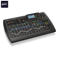 Consola de Mezclas Digital Behringer X32 de 40 Entradas y 25 Buses con 32 Preamplificadores MIDAS Programables, Salida Estéreo y Control por Aplicación