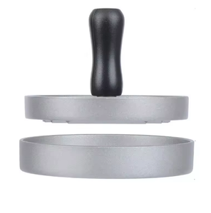 Venta al por mayor directa de fábrica <span class=keywords><strong>a</strong></span> precios bajos: Kit de prensa para hamburguesas de aluminio antiadherente, herramienta para hacer hamburguesas de <span class=keywords><strong>carne</strong></span> y aves. - Product Image 4