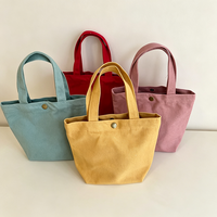 Sacs fourre-tout en coton personnalisés avec logo imprimé, faits à la main, 10 oz et 12 oz, écologiques et durables, avec longues poignées
