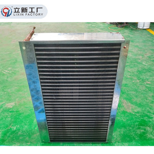 Condensador de Tubo de Cobre con Aletas Lixin para Sistema de Refrigeración R134a, Intercambiador de Calor Personalizado para Actualización y Reequipamiento - Product Image 3