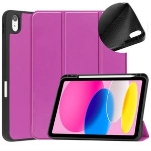 Housse de tablette en cuir PU à trois volets de 10e génération, compatible avec les <span class=keywords><strong>iPad</strong></span> <span class=keywords><strong>Apple</strong></span> de 10,9 pouces, 10/10,9/<span class=keywords><strong>2022</strong></span> - Product Image 1