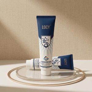 Luxury Private Custom <b>Chestnut</b> Massage Gel 50ml PP Plastic Tube With Screw Cap Custom Logo Screen Printing Cosmetic Container - Product Image 4