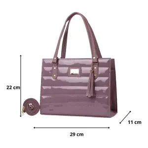 Sac à dos pour femme Fana Kaela, violet clair, en matériau végétalien, impression par laminage, pour adultes - Product Image 4