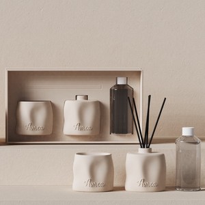 Set Regalo di <span class=keywords><strong>Candele</strong></span> in Ceramica Decorative C&H, Candela Profumata di Lusso in Contenitore di Porcellana per Matrimoni e Natale - Product Image 6