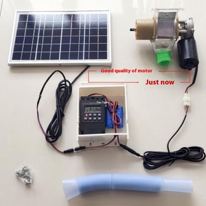 Năng lượng mặt trời thời gian tự động gà và chim bồ câu Feeder điều khiển từ xa làm bằng áp lực xử lý gỗ và khung kim loại - Product Image 3