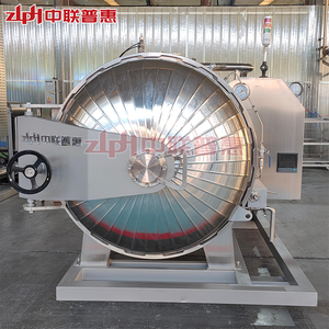 เครื่องนึ่งแบบหมุนสำหรับซอสชีสที่มีความหนืดสูง พร้อมระบบกวนผสมอย่างสม่ำเสมอ ป้องกันการไหม้เกรียม สำหรับสายการผลิตนม - Product Image 2