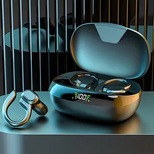 Offres Spéciales Vv2 Tws écouteur contrôle tactile casque numérique Led affichage de la puissance musique sans fil sport écouteurs Vv2 aide auditive