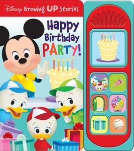 Fiesta <span class=keywords><strong>de</strong></span> feliz <span class=keywords><strong>cumpleaños</strong></span> con <span class=keywords><strong>Mickey</strong></span> <span class=keywords><strong>Mouse</strong></span> 7 botones libro <span class=keywords><strong>de</strong></span> sonido niños libro <span class=keywords><strong>de</strong></span> sonido interactivo - Product Image 5