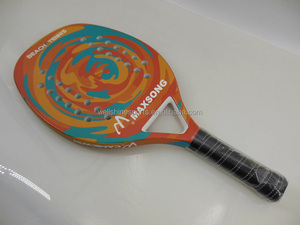 Raqueta de Tenis Playa/Pádel Profesional con Núcleo de EVA, Impresión Personalizada, Venta al Por Mayor 2026, 50% <span class=keywords><strong>Fibra</strong></span> de Carbono, Cara de 23.5cm, Peso 330g - Product Image 4