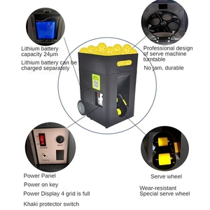 Hot Tennis <span class=keywords><strong>Padel</strong></span> y Pickleball Serve Machine y logotipo de entrenamiento y embalaje se pueden personalizar con control remoto - Product Image 2