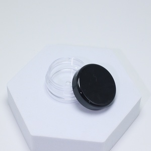 3g 5g <b>Small</b> Round Clear Cream <b>Jar</b> Plastic Pot Box Transparent Cosmetic Sample Container with Lids - Product Image 3