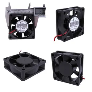 Soğutma fanı 60mm x 60mm x 15mm dc fırçasız dc fırçasız motor 5v 12v 24v fan FH6015