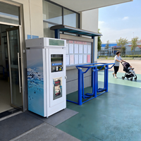 Distributeur d'eau extérieur en libre-service à osmose inverse, borne de distribution d'eau en acier inoxydable, fonctionnant à pièces, SDK Mobile