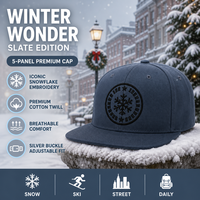 Casquette Snapback personnalisée à profil bas, non structurée, en tissu doux vert forêt, avec étiquetage privé sur mesure
