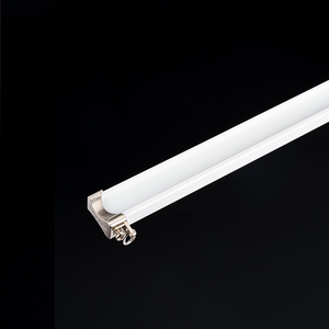 Rail de rideau flexible en métal, pliable, pour plafond, avec un design moderne pour la décoration de la maison - Product Image 3