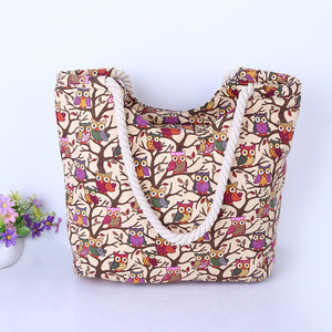 Bolso Tote de Gran Capacidad para Mujer 2026, Estilo Étnico, Color Sólido, Nuevo, con Estampado, Forro de Poliéster, Cierre de Cremallera, Moda Transfronteriza - Product Image 1