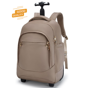 <span class=keywords><strong>Mochila</strong></span> de Viaje <span class=keywords><strong>con</strong></span> <span class=keywords><strong>Ruedas</strong></span>, Resistente al Agua, de Moda, para Adultos, 17 Pulgadas, Gran Capacidad, Equipaje Universitario, Poliéster - Product Image 1