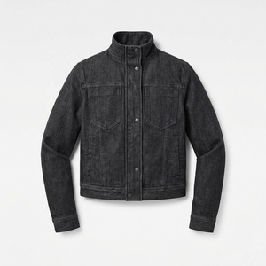 <b>Mens</b> Custom Denim <b>Jacket</b> <b>Corduroy</b> Collar Patches for Boutique Brands Wholesale Low MOQ Bulk Supply - Product Image 4