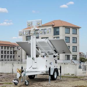 Bán Hot Mobile <span class=keywords><strong>Solar</strong></span> Power Trailer Hệ thống thiết kế mới di động năng lượng mặt trời tháp ánh sáng - Product Image 2