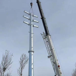 Tour électrique galvanisée à chaud à longue durée de vie pour environnements extérieurs difficiles et lignes électriques haute tension - Product Image 3