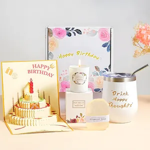 Funny 3d Greeting Cards Happy Birthday Gift Box For Her Mom Sister Wife Girlfriend Ideas Unique Birthday Gift Sets For Women