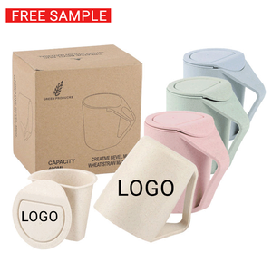 Taza <span class=keywords><strong>de</strong></span> Té <span class=keywords><strong>y</strong></span> Café Biodegradable <span class=keywords><strong>de</strong></span> Paja <span class=keywords><strong>de</strong></span> Trigo <span class=keywords><strong>y</strong></span> Plástico PP <span class=keywords><strong>de</strong></span> 450 ml, Ecológica, <span class=keywords><strong>con</strong></span> Diseño Removible, Libre <span class=keywords><strong>de</strong></span> BPA, <span class=keywords><strong>con</strong></span> <span class=keywords><strong>Filtro</strong></span> <span class=keywords><strong>y</strong></span> <span class=keywords><strong>Tapa</strong></span>, al por Mayor - Product Image 1