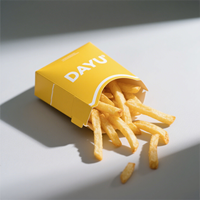 Boîtes rigides en papier kraft biodégradable, imperméables et écologiques pour l'emballage de sushis et de plats à emporter