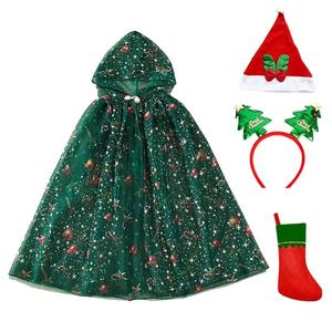 Capa de Princesa para Niños, Disfraz de Navidad Invierno 2026, Vestido de Fiesta Infantil - Product Image 1
