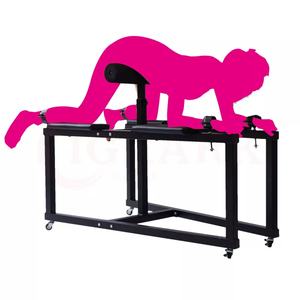 Kniehocker Möbel BDSM Fesselrahmen Pärchen Liebe Spaß Position Handschellen Sexspielzeug <span class=keywords><strong>Massage</strong></span>-Dildo Sexmaschine Stuhl - Product Image 5