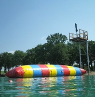 Blob de catapulte aquatique gonflable de haute qualité, coussin de saut gonflable pour jeux aquatiques en plein air à vendre