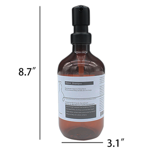 500ml Hôtel Double Douche Distributeur De <span class=keywords><strong>Savon</strong></span> Bouteille Montage Mural Shampooing et Conditionneur Distributeur En Acier Inoxydable Support - Product Image 3