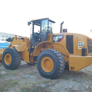 Chargeuse sur pneus d'occasion japonaise d'origine, machine à chargeur frontal Cat 966h, Offre Spéciale de moteur à charge nominale de 6 tonnes en Chine - Product Image 1