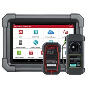Programmeur de clés Launch X431 IMMO Elite, outils de programmation d'immobilisateur de voiture, scanner de diagnostic de tous les systèmes avec 39 <span class=keywords><strong>services</strong></span> de réinitialisation - Product Image 1