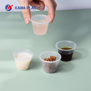 Vente en gros de gobelets doseurs miniatures gradués en PP transparent ou givré de 1 oz avec échelle, sans BPA, pour gobelets de dégustation jetables - Product Image 4