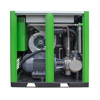 Compresseur d'air à vis sans huile à entraînement direct électrique chinois à faible bruit 30 kW 40 CV avec lubrification à l'eau