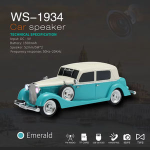 Voufll 10W Radio <span class=keywords><strong>Bluetooth</strong></span> TWS FM portable de style rétro classique <span class=keywords><strong>vintage</strong></span> pour voiture, avec lecteur de carte TF, pour une utilisation en extérieur - Product Image 6
