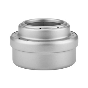 Réchaud à alcool en titane, mini réchaud portable pour le camping en plein air, pour faire bouillir de l'eau et préparer du thé, chauffage rapide en 3-5 minutes - Product Image 4