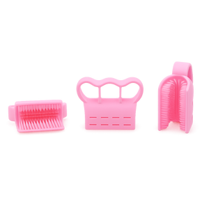 SOROOT Brosse à ongles en forme d'alligator en élastomère souple, brosse de nettoyage des mains en U pour enfants, crèches, écoles, cuisine, hygiène et soins de la peau - Product Image 1