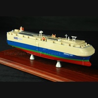 O.A.S personnalisé 40cm Ro Ro modèle de bateau fait à la main cadeau d'usine avec fonction clignotante nouveau titre