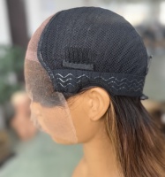 Perruque longue personnalisée 100 % cheveux humains vierges avec dentelle HD, densité 180 %, cheveux bruts de donneur et cuticules alignées