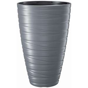 Vaso Alto MAZE 18/43LT 37.5X57.9CM Grigio Pietra - Product Image 1