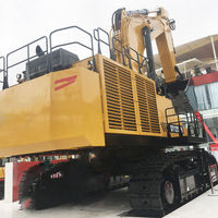 Excavatrice sur chenilles hydraulique avancée SY1250H avec moteur Cummins pour les opérations minières, les travaux de terrassement et la construction de fondations