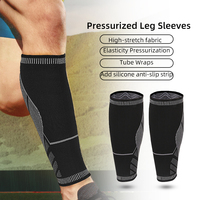 Manchons de compression de mollet pour hommes et femmes Chaussettes de compression sans pied sans pieds Bretelles de mollet manchon de compression de jambe